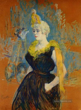  Clown Werke - Clown cha u kao 1895 Toulouse Lautrec Henri de
